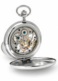 ROYAL LONDON POCKET WATCH MECHANICAL SILVER 90016-01