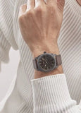 FOSSIL MACHINE BROWN DIAL BROWN LEATHER BAND FS5901