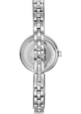 DKNY LOGO BLACK DIAL STAINLESS STEEL BRACELET DK1L115M0025