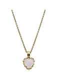 STOLEN GIRLFRIENDS CLUB LOVE CLAW ROSE QUART NECKLACE GOLD JWL19184R-18YGP