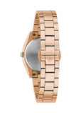 BULOVA LADIES SURVEYOR GREY DIAL DIAMOND ROSE GOLD 97P156