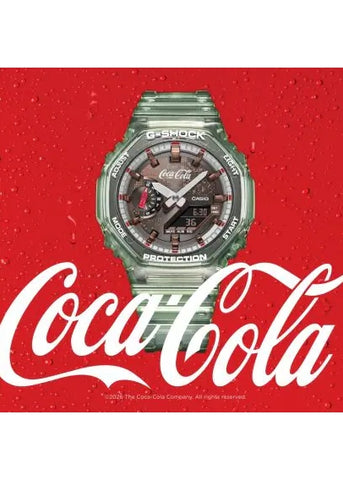 CASIO G-SHOCK COCA-COLA COLLABORATION 140TH ANNIVERSARY GA2100CC-3A