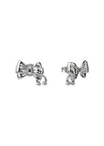 STOLEN GIRLFRIENDS CLUB PIERCED BOW EARRINGS JWL1-26-24