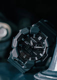 CASIO G-SHOCK RUGGED ANALOGUE / DIGITAL SOLAR BLACK RESIN GAB010-1A1
