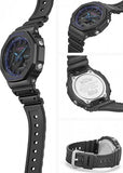 CASIO G-SHOCK CARBON CORE GUARD DUO VITRUAL SLIM BLACK GA2100VB-1A