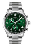TISSOT SWISS GENTS CHRONOGRAPH L GREEN DIAL STAINLESS STEEL T116-417-11-092-00
