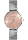 OLIVIA BURTON MINIMA BEE BLUSH PINK DIAL MESH BRACELET 24000095