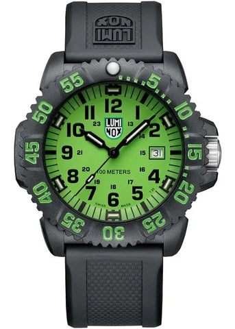 LUMINOX SEA LION G-COLLECTION CARBONOX CASE GREEN DIAL X2.2067 1