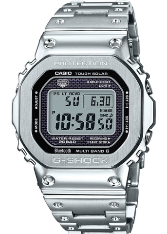 CASIO G-SHOCK G-STEEL SOLAR DIGITAL STAINLESS STEEL BRACELET GMWB5000D-1D