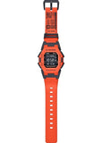 CASIO G-SHOCK SPORTS DIGITAL BLUETOOTH STEPTRACKER ORANGE GDB500FL-4D