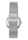 DKNY EVENING CRYSTAL SET BLACK DIAL STAINLESS STEEL MESH DK1L082M0025
