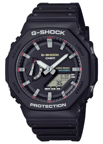 CASIO G-SHOCK CARBON CORE GUARD DUO REVIVAL SLIM BLACK GA2100RL-1A
