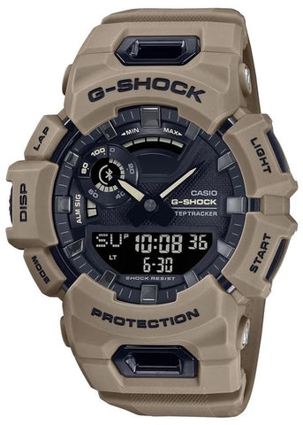 CASIO G-SHOCK ANALOGUE / DIGITAL BLUETOOTH BEIGE RESIN BAND GBA900UU-5A