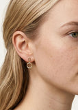 GEORGINI ALCHEMY AXIS EARRINGS GOLD IE1240G