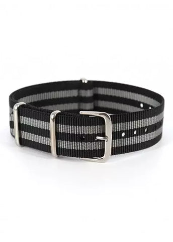 WATCH STRAP ROCHET NATO 22MM BLACK/GREY Z 8812201ST00