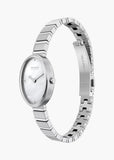 SKAGEN ANITA OVAL MOTHER OF PEARL DIAL STEEL BRACELET SKW3182