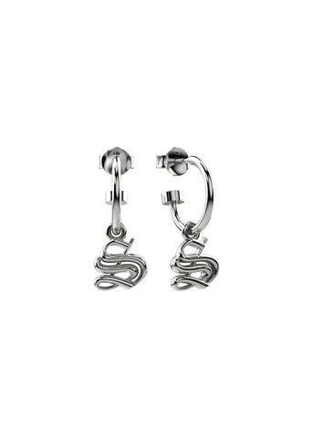 STOLEN GIRLFRIENDS CLUB OLD ENGLISH ANCHOR SLEEPER EARRINGS JWL3-25-31