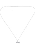 GEORGINI ALCHEMY ANDY FOB PENDANT SILVER IP1241W