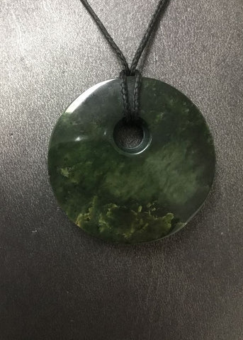 NZ GREENSTONE CIRCLE 50MM BD202