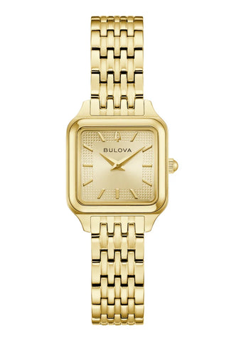 BULOVA LADIES SUTTON GOLD DIAL GOLD BRACELET 97L191