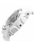 CASIO G-SHOCK ANALOGUE / DIGITAL WHITE RESIN BAND GA110MW-7A