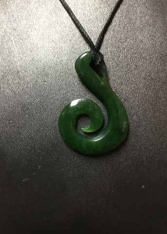 NZ GREENSTONE KORU BD216