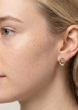 GEORGINI ALCHEMY VOYAGE EARRINGS TWO-TONE IE1235