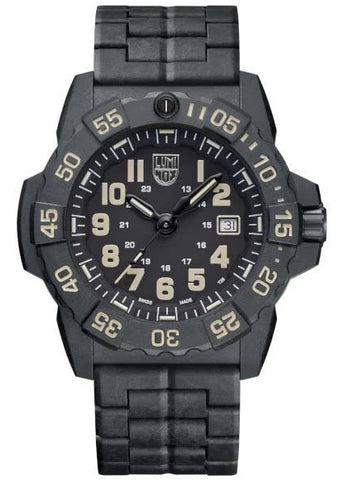 LUMINOX NAVY SEAL ULTRA LIGHTWEIGHT CARBONOX BLACK BRACELET XS.3510
