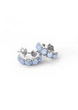 STOLEN GIRLFRIENDS CLUB HALO CLUSTER BLUE LACE AGATE JWL20229BL
