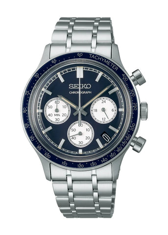 SEIKO CONCEPTUAL CHRONOGRAPH BLUE DIAL STAINLESS STEEL SSB477P