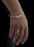 STOLEN GIRLFRIENDS CLUB STOLEN SCRIPT BRACELET JWL2022