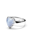 STOLEN GIRLFRIENDS CLUB LOVE CLAW RING BLUE LACE AGATE JWL19181BL