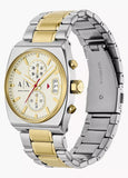 ARMANI EXCHANGE OLIVER CHRONOGRAPH CREAM DIAL TWO-TONE AX2821