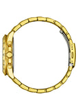 CITIZEN QUARTZ CHRONOGRAPH WHITE DIAL GOLD BRACELET AN8232-53A