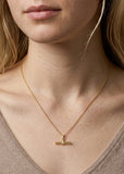 GEORGINI ALCHEMY ANDY FOB PENDANT GOLD IP1241G