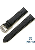 WATCH STRAP ROCHET NEVADA 20MM COWHIDE BLACK 5422001ST