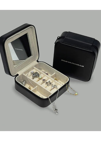 STOLEN GIRLFRIENDS CLUB TRAVEL CASE BLACK PU GWP-JWL3-25