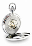 ROYAL LONDON POCKET WATCH MECHANICAL SILVER 91208-01