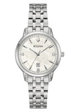 BULOVA LADIES CLASSIC MOTHER OF PERAL DIAL STAINLESS STEEL 96P233