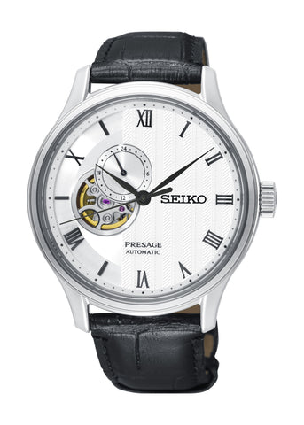 SEIKO PRESAGE AUTOMATIC OPEN HEART BALANCE JAPANESE GARDEN SSA379J