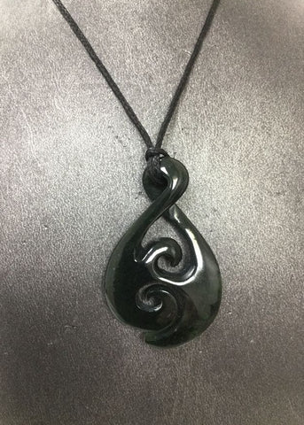 NZ GREENSTONE KORU 54MM BD240 54MM