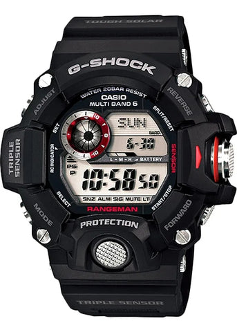 CASIO G-SHOCK MASTER OF G LAND RANGEMAN BLACK RESIN BAND GW9400-1D