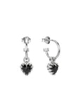 STOLEN GIRLFRIENDS CLUB LOVE ANCHOR ONYX EARRINGS JWL202450