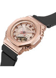 CASIO G-SHOCK METAL GUARD DUO SLIM MID SIZE ROSE GOLD DIAL GMS2100PG-1A4