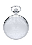 ROYAL LONDON POCKET WATCH MECHANICAL SILVER CASE 91202.01