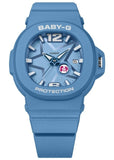 CASIO BABY-G ANALOGUE SPACE POP DIAL BLUE RESIN BAND BGA10D-2A2
