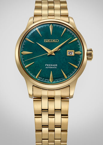 SEIKO PRESAGE COCKTAIL TIME LIMITED EDITION GREEN DIAL HCB010J