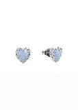 STOLEN GIRLFRIENDS CLUB LOVE CLAW BLUE LACE AGATE STUDS JWL19183BL