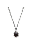 STOLEN GIRLFRIENDS CLUB LOVE CLAW DROP BLACK ONYX NECKLACE JWL239010