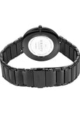 OBAKU KLIP-DARK BLACK BRACELET BLACK DIAL V258GXBBSB